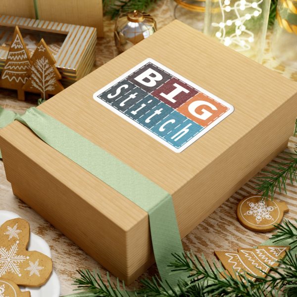 Big Stitch Logo Sticker - Image 6