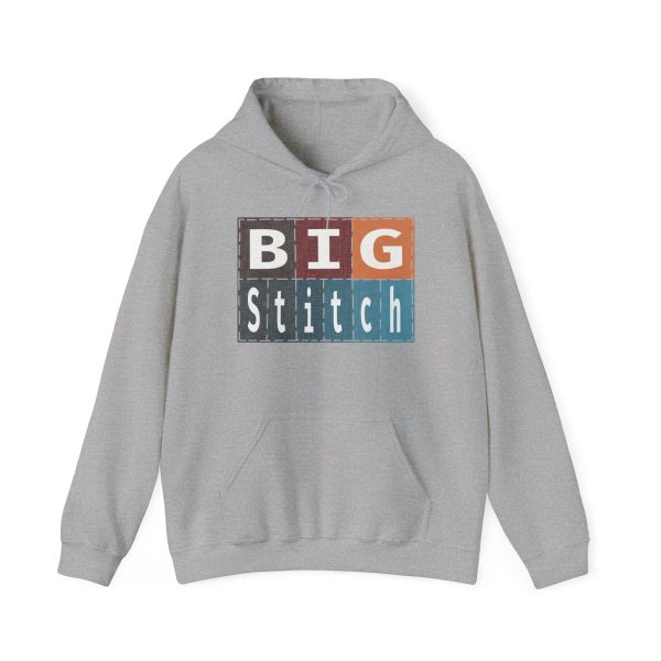 Front: Big Stitch logo; Back: Blank