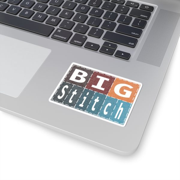 Big Stitch Logo Sticker - Image 2