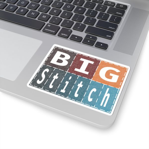 Big Stitch Logo Sticker - Image 5
