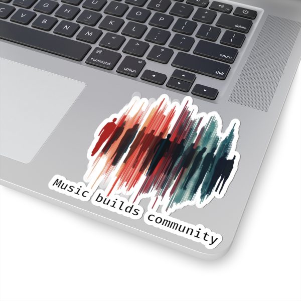 Music Builds Community Sticker - Image 5