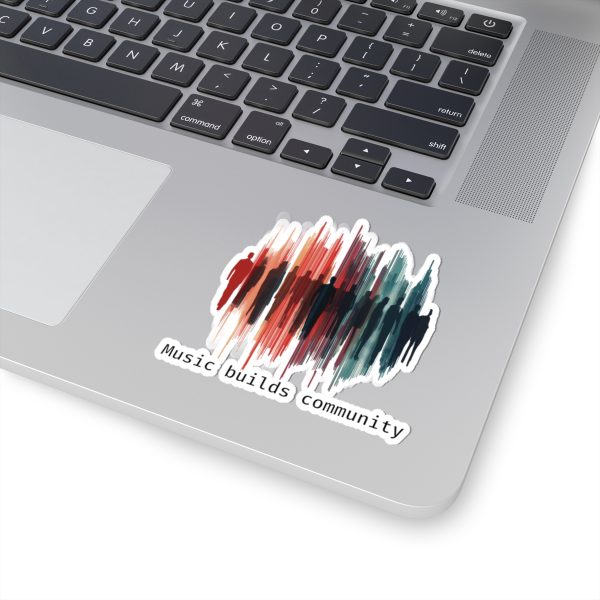 Music Builds Community Sticker - Image 2